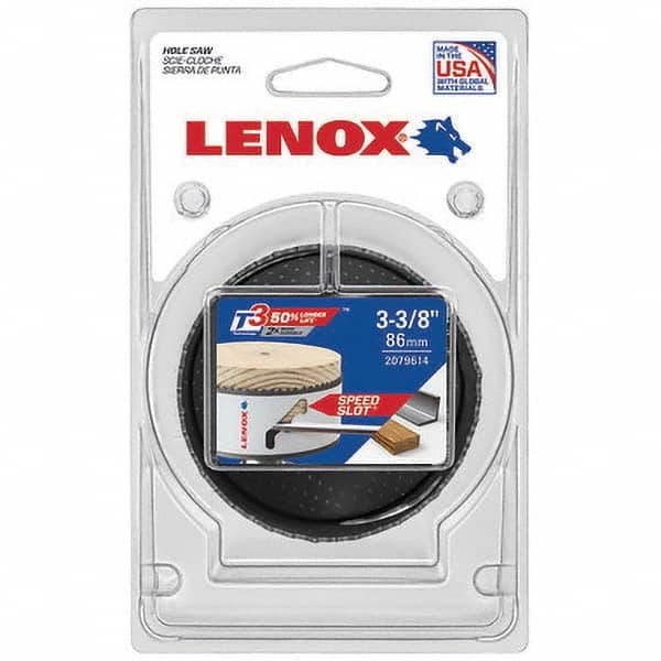Lenox - Hole Saws Saw Diameter (mm): 1.50 Saw Diameter (Inch): 3-3/4 - Apex Tool & Supply