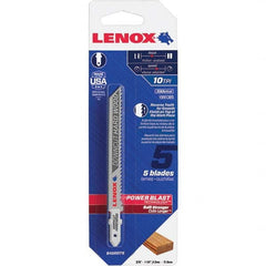 Lenox - Jig Saw Blades Blade Material: Bi-Metal Blade Length (Inch): 4 - Apex Tool & Supply
