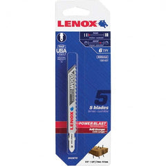 Lenox - Jig Saw Blades Blade Material: Bi-Metal Blade Length (Inch): 4 - Apex Tool & Supply