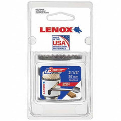 Lenox - Hole Saws Saw Diameter (mm): 1.50 Saw Diameter (Inch): 2-1/4 - Apex Tool & Supply