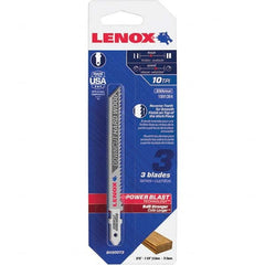 Lenox - Jig Saw Blades Blade Material: Bi-Metal Blade Length (Inch): 4 - Apex Tool & Supply