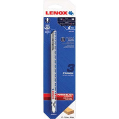 Lenox - Jig Saw Blades Blade Material: Bi-Metal Blade Length (Inch): 6 - Apex Tool & Supply