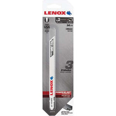 Lenox - Jig Saw Blades Blade Material: Bi-Metal Blade Length (Inch): 5-1/4 - Apex Tool & Supply