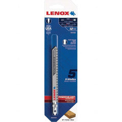Lenox - Jig Saw Blades Blade Material: Bi-Metal Blade Length (Inch): 4-1/2 - Apex Tool & Supply