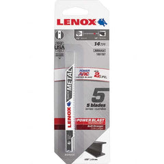 Lenox - Jig Saw Blades Blade Material: Bi-Metal Blade Length (Inch): 3-5/8 - Apex Tool & Supply