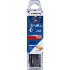 Lenox - Jig Saw Blades Blade Material: Bi-Metal Blade Length (Inch): 4 - Apex Tool & Supply