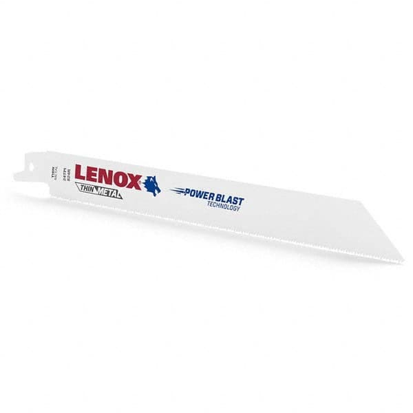 Lenox - Reciprocating Saw Blades Blade Material: Bi-Metal Blade Length (Inch): 8 - Apex Tool & Supply
