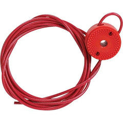 Brady - Cable Lockouts Cable Length (Feet): 8 Number of Lockout Points: 1 - Apex Tool & Supply