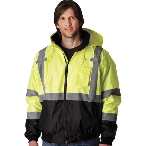 PIP - Size S Yellow High Visibility Jacket - Apex Tool & Supply