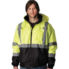PIP - Size S Yellow High Visibility Jacket - Apex Tool & Supply
