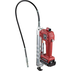 Alemite - 10,000 Max psi, Flexible Battery-Operated Grease Gun - 16 oz Capacity, 1/8 Thread Outlet, 3-Way, Bulk, Cartridge & Filler Pump, Includes (1) Lithium Ion Battery, Battery Charger, Grease Gun & 36" Whip Hose - Apex Tool & Supply