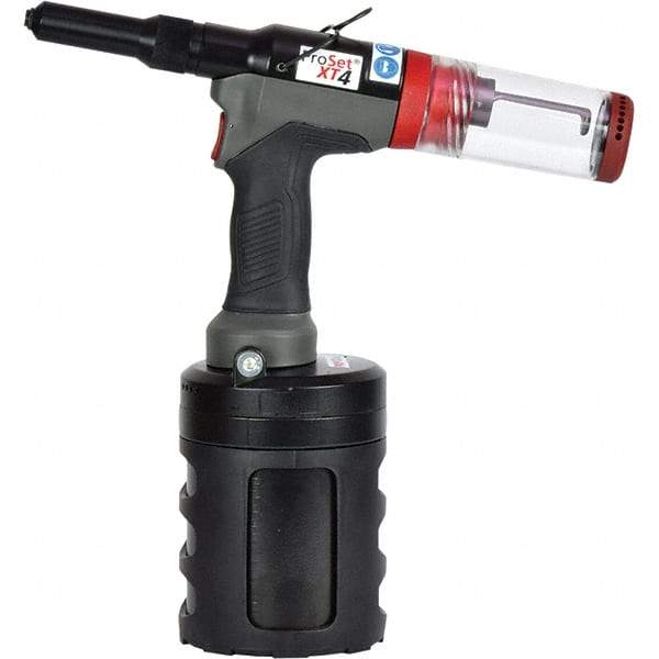 STANLEY Engineered Fastening - Air Riveters Riveter Type: Pneudraulic Riveter Open End Rivet Capacity: 5/32 to 3/8 - Apex Tool & Supply