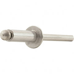 STANLEY Engineered Fastening - Size 4 Dome Head Aluminum Open End Blind Rivet - Apex Tool & Supply