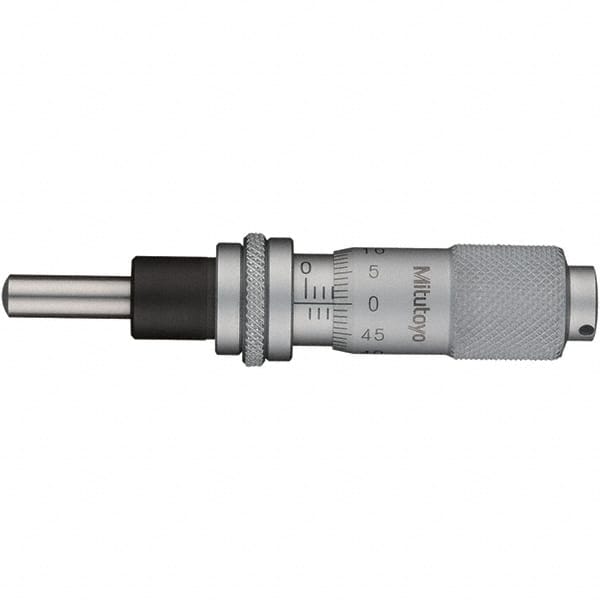 Mitutoyo - Mechanical Micrometer Heads Minimum Measurement (mm): 0.00 Maximum Measurement (mm): 13.00 - Apex Tool & Supply