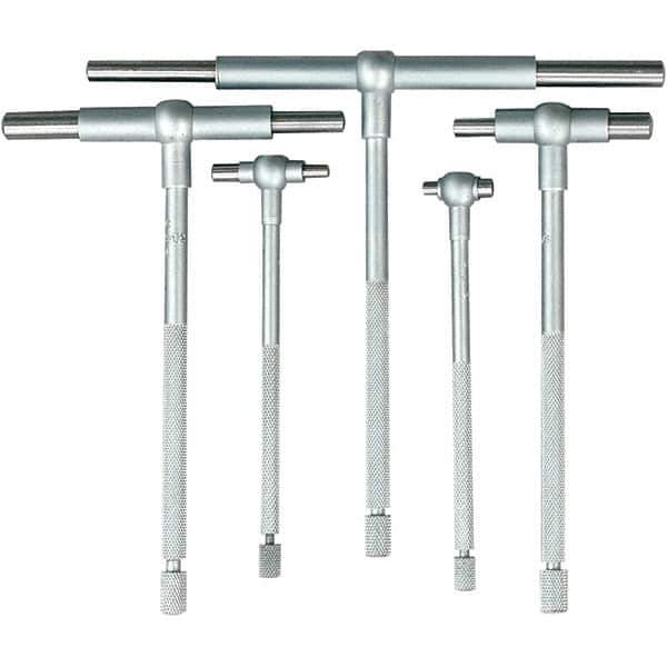Mitutoyo - Telescoping Gage Sets Minimum Measurement (Decimal Inch): 0.5000 Maximum Measurement (Inch): 6 - Apex Tool & Supply