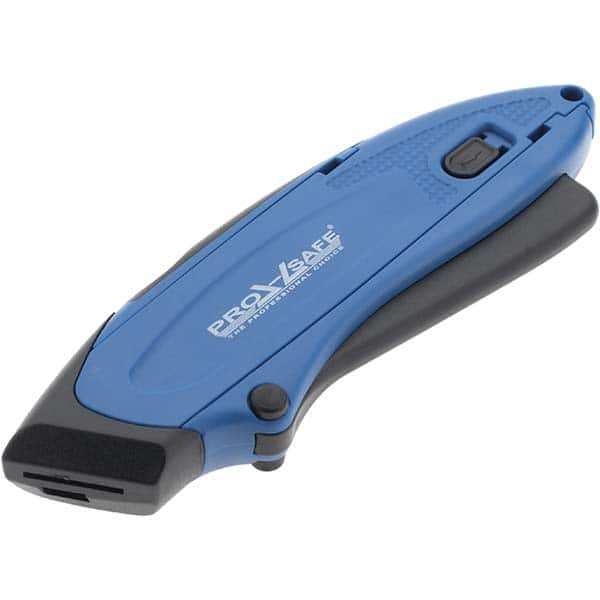 PRO-SAFE - 2.36" Blade Retractable Blade Utility Knife - Apex Tool & Supply