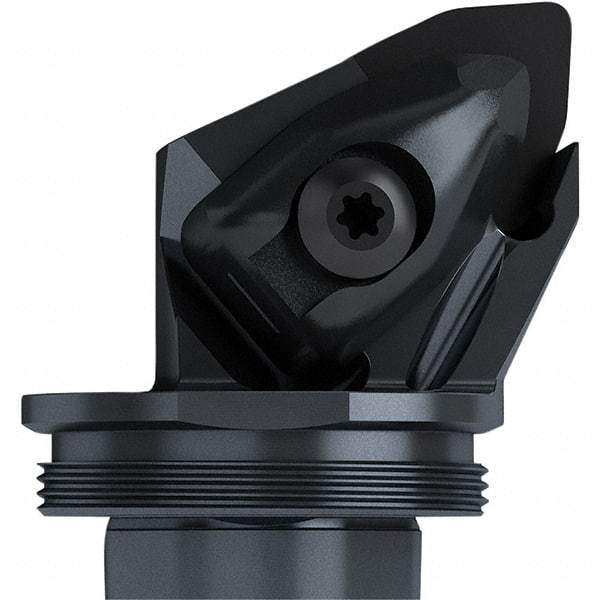 Seco - Left Hand Cut, Size GL40, WN..43. Insert Compatiblity, Internal Modular Turning & Profiling Cutting Unit Head - 27mm Ctr to Cutting Edge, 37mm Head Length, Through Coolant, Series SteadyLine - Apex Tool & Supply