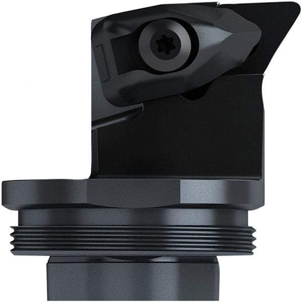 Seco - Left Hand Cut, Size GL40, DC..32.5. Insert Compatiblity, Internal Modular Turning & Profiling Cutting Unit Head - 27mm Ctr to Cutting Edge, 32mm Head Length, Through Coolant, Series SteadyLine - Apex Tool & Supply
