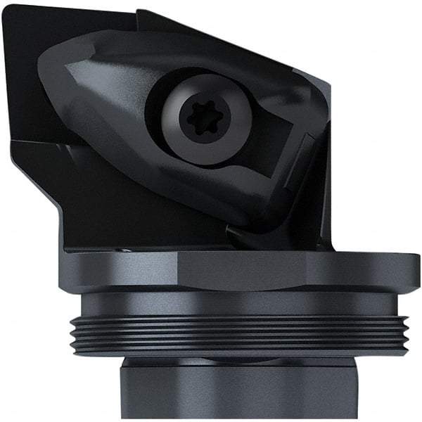 Seco - Right Hand Cut, Size GL50, CN..64. Insert Compatiblity, Internal Modular Turning & Profiling Cutting Unit Head - 32mm Ctr to Cutting Edge, 40mm Head Length, Through Coolant, Series SteadyLine - Apex Tool & Supply