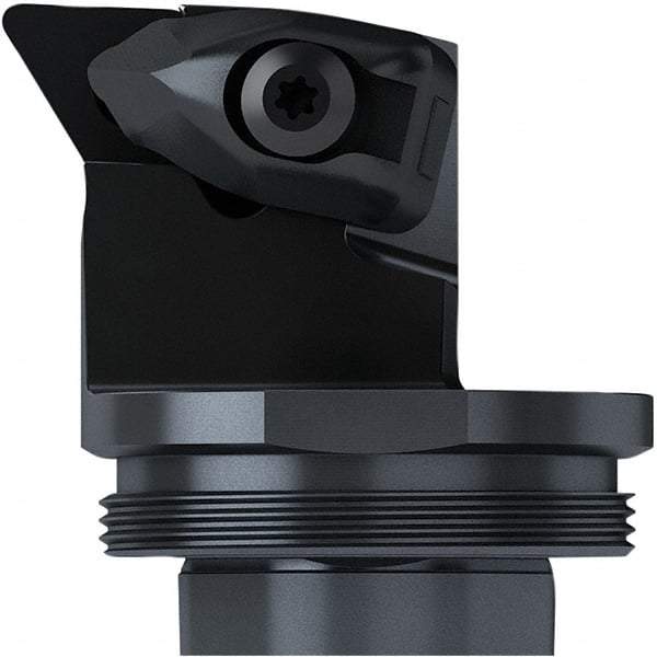 Seco - Right Hand Cut, Size GL40, DC..32.5. Insert Compatiblity, Internal Modular Turning & Profiling Cutting Unit Head - 27mm Ctr to Cutting Edge, 32mm Head Length, Through Coolant, Series SteadyLine - Apex Tool & Supply