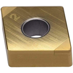 Seco - CNGA433S Grade CH3515 PCBN Turning Insert - TiAlN Finish, 80° Diamond, 1/2" Inscr Circle, 0.047244" Corner Radius - Apex Tool & Supply