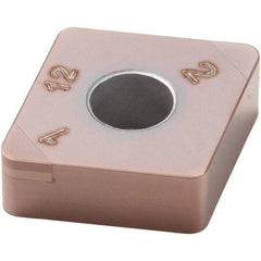 Seco - CNGA433S Grade CH2540 PCBN Turning Insert - TiSiN Finish, 80° Diamond, 1/2" Inscr Circle, 0.047244" Corner Radius - Apex Tool & Supply