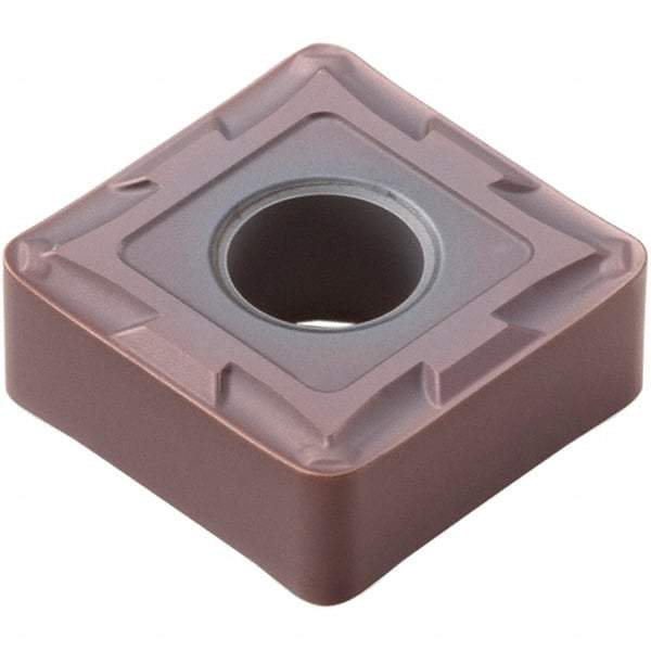 Seco - SNMG433 MF2 Grade TH1000 Carbide Turning Insert - TiAlSiN Finish, 90° Square, 1/2" Inscr Circle, 0.047" Corner Radius - Apex Tool & Supply