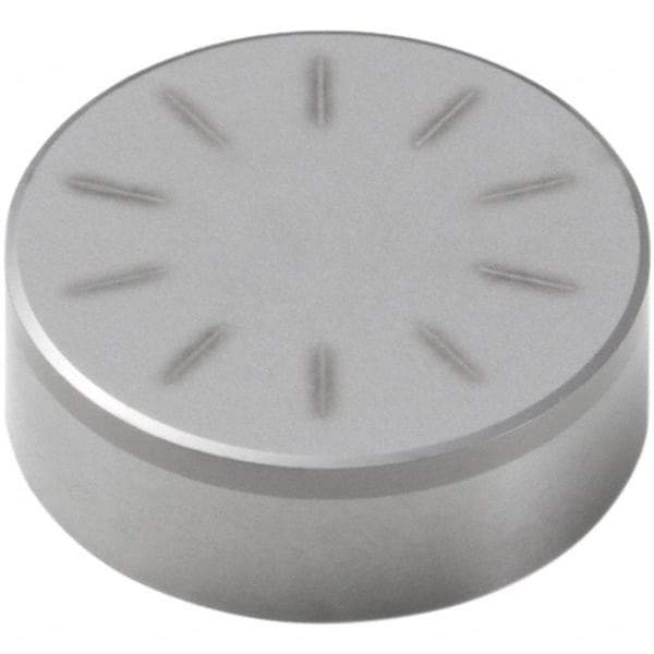 Seco - RNGN32 Grade CBN010 PCBN Turning Insert - Uncoated, Round, 3/8" Inscr Circle, 1/8" Thick - Apex Tool & Supply