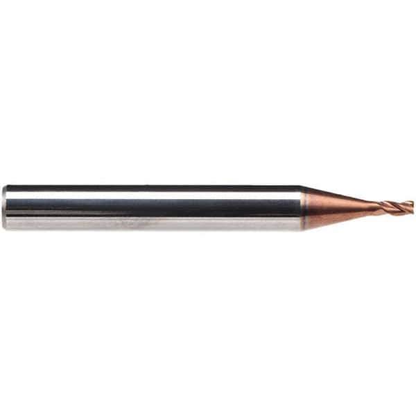 Emuge - 20mm Diam, 20mm LOC, 3 Flute Solid Carbide Roughing & Finishing End Mill - TiAlN Finish, 92mm OAL, 20mm Shank Diam, Cylindrical Shank, 38° Helix, Centercutting, Stub Length - Apex Tool & Supply