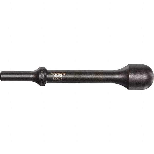 Mayhew - 1" Head Width, 6" OAL, Pneumatic Hammer - Round Drive, Round Shank, Steel - Apex Tool & Supply