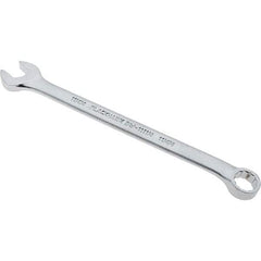 Blackhawk by Proto - 11mm 12 Point Offset Combination Wrench - 15° Offset Angle, 5-3/4" OAL, Steel, Satin Finish - Apex Tool & Supply