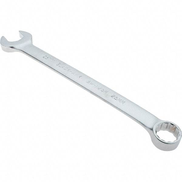 Blackhawk by Proto - 26mm 12 Point Offset Combination Wrench - 15° Offset Angle, 13-1/2" OAL, Steel, Satin Finish - Apex Tool & Supply