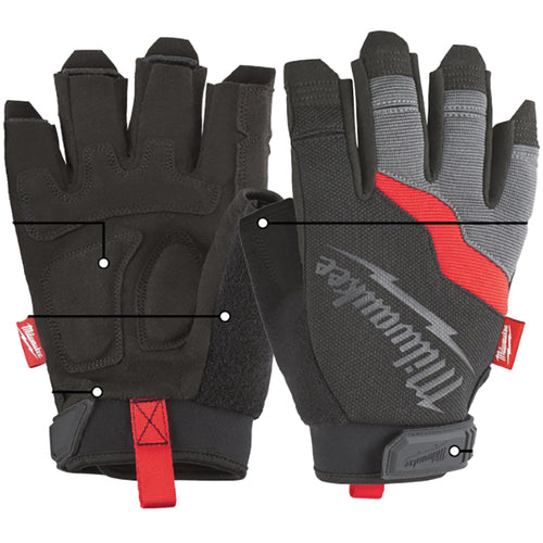 XXL FINGERLESS WORK GLOVE - Apex Tool & Supply