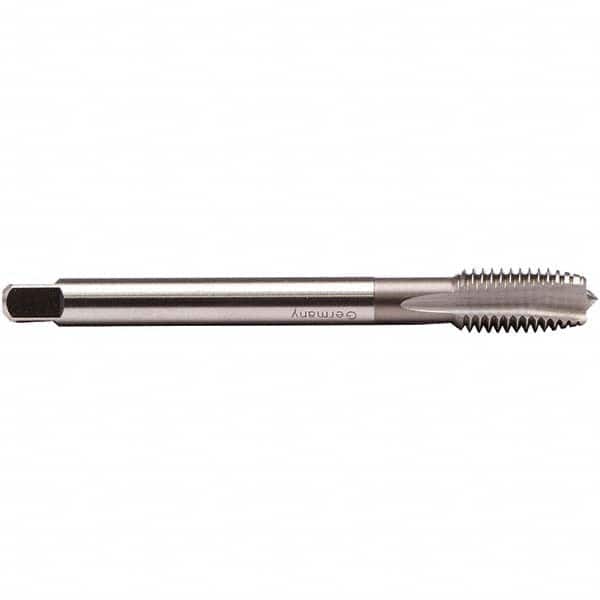 Emuge - M10x1.00 Metric Fine 6H 4 Flute Bright Finish HSS-E Spiral Point Tap - Apex Tool & Supply