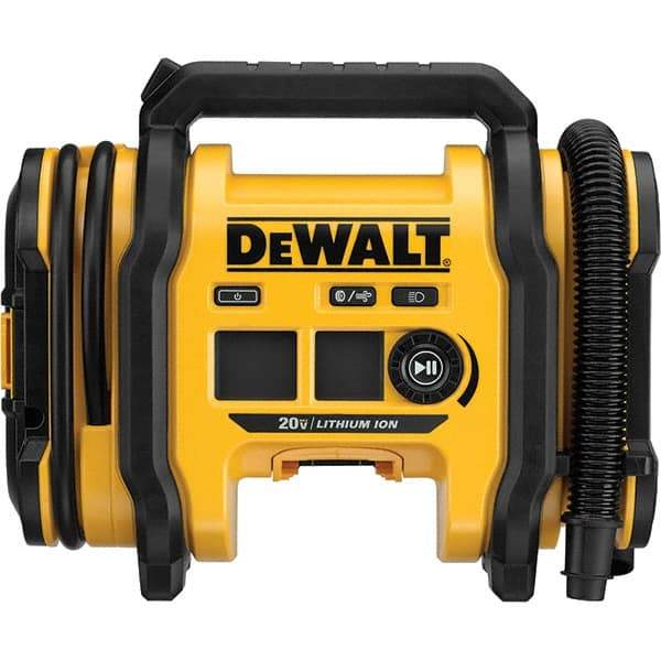 DeWALT - 20V MAX Battery, 12V DC or 110V AC Tire Inflator Kit - 160 psi - Apex Tool & Supply