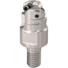 Seco - 13.4mm Cutting Diam, 6mm Max Depth of Cut, Modular Connection Indexable Copy End Mill - 2 Inserts, RP.. 1204 Insert, 217.29I-06 Toolholder, Steel, Through Coolant - Apex Tool & Supply