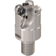 Seco - 20mm Cutting Diam, 6mm Max Depth of Cut, Modular Connection Indexable Copy End Mill - 3 Inserts, RP.. 1204 Insert, 217.29-06 Toolholder, Steel, Through Coolant - Apex Tool & Supply