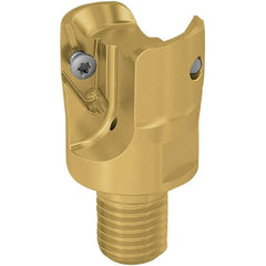Seco - 40mm Cutting Diam, 10mm Max Depth of Cut, Modular Connection Indexable Copy End Mill - 2 Inserts, VPGX22 Insert, 217.97-22 Toolholder, Steel, Through Coolant - Apex Tool & Supply