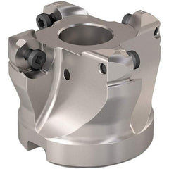 Seco - 38.8mm Cut Diam, 6mm Max Depth, 3/4" Arbor Hole, 4 Inserts, RP..1204 Insert Style, Indexable Copy Face Mill - R220.29 Cutter Style, 12,500 Max RPM, 1-1/2 High, Through Coolant, Series R220.29 - Apex Tool & Supply