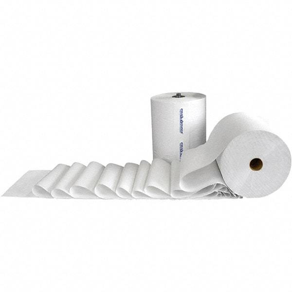 PRO-SOURCE - Hard Roll of 1 Ply White Paper Towels - 7-7/8" Wide, 800' Roll Length - Apex Tool & Supply