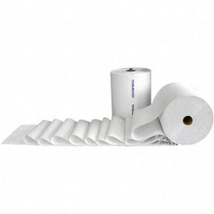 PRO-SOURCE - Hard Roll of 1 Ply White Paper Towels - 7-7/8" Wide, 800' Roll Length - Apex Tool & Supply