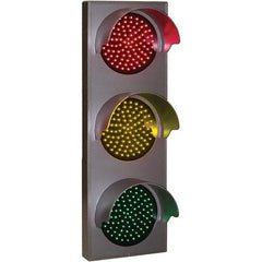 TAPCO - LED Road Safety Signal Light - Red, Yellow & Green Aluminum - Apex Tool & Supply