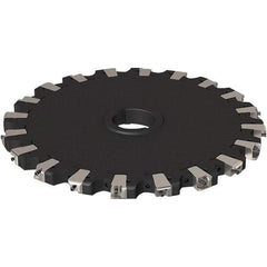 Seco - Arbor Hole Connection, 0.669" Cutting Width, 121mm Depth of Cut, 315mm Cutter Diam, 50mm Hole Diam, 10 Tooth Indexable Slotting Cutter - R335.25 Toolholder, XNHQ 1407 Insert, Neutral Cutting Direction - Apex Tool & Supply