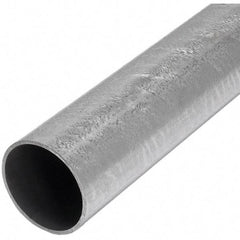 TAPCO - 10' High, Galvanized Traffic Sign Post - Steel, Silver - Apex Tool & Supply