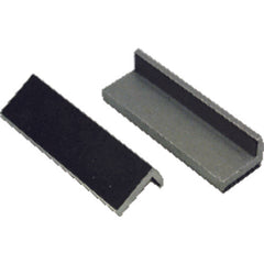 Rubber Faced Vise Jaw Pads - Rubber Jaw pads protect delicate parts from damage - 4″ Pad length - Apex Tool & Supply
