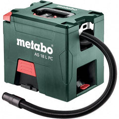 Metabo - 2 Gal Capacity, Cordless Portable Wet/Dry Vacuum Bare - 18 Volts, 16.5 Lb - Apex Tool & Supply
