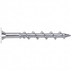DeWALT Anchors & Fasteners - 1/4" Diam, 2 Overall Length, Phillips Drive Concrete Screw & Masonry Fastener - Apex Tool & Supply