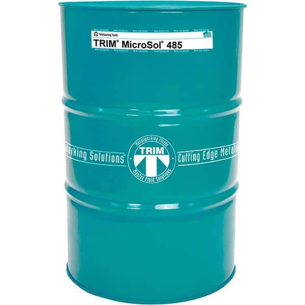 Master Fluid Solutions - TRIM MicroSol 455, 54 Gal Drum Cutting Fluid - Semisynthetic - Apex Tool & Supply