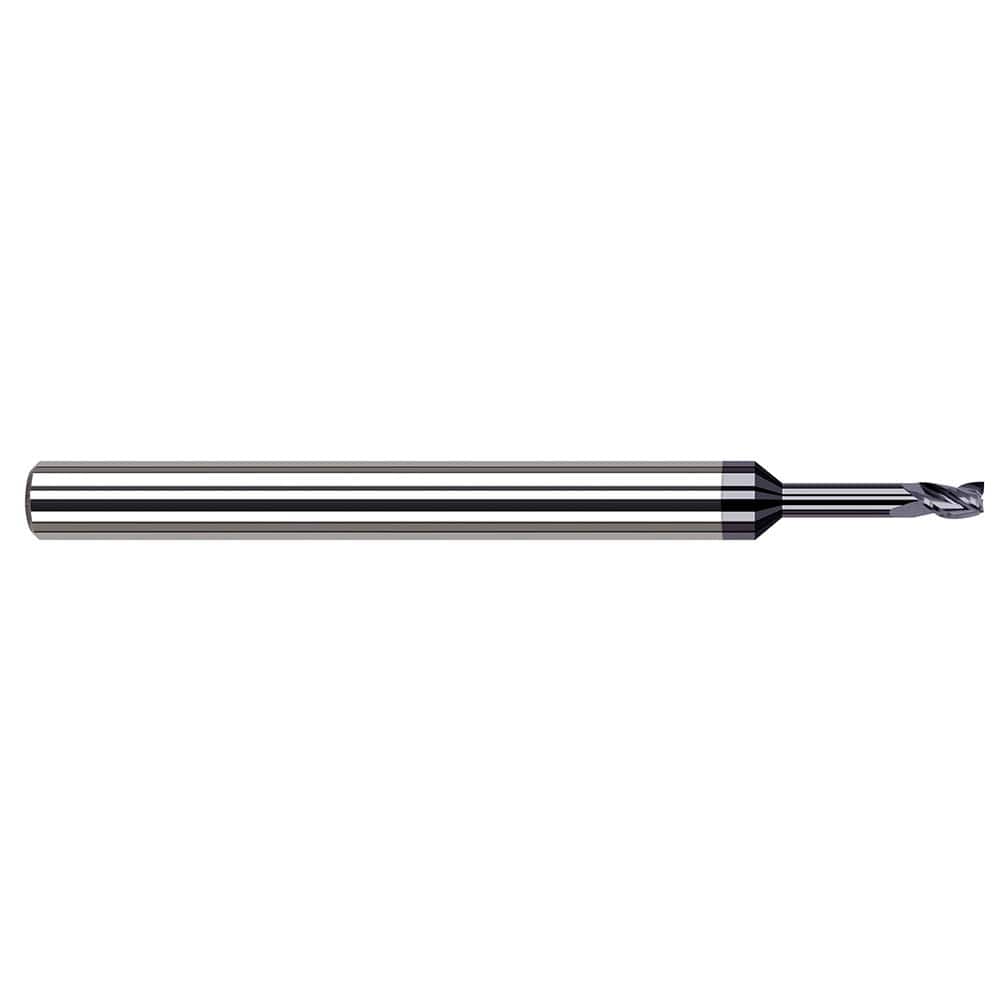 Harvey Tool - Square End Mills Mill Diameter (Decimal Inch): 0.0300 Length of Cut (Decimal Inch): 0.0450 - Apex Tool & Supply
