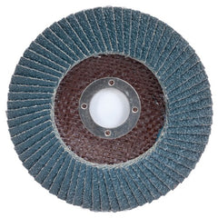 4 1/2″ × 1/4″ × 7/8″ PowerFlex Flap Disc Type 27 Flat 60 Grit - Apex Tool & Supply